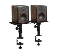 Palmer PSTUDIMON5 Moniteurs de studio actifs 5" (2 pièces) & Gravity GSP3102TM Supports pour moniteurs avec pince de table (2 pièces) - Pack