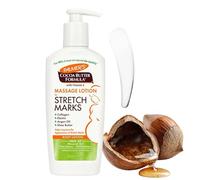 Palmer’s Cocoa Butter Formula Stretch Mark Lotion with Vitamin E, 250ml - Pregnancy Stretch Mark Cream for Women, Deep Hydration & Skin Elasticity Support, Includes Cosmetic Spatula