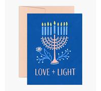 Palmer Street Press Hanukkah Cards - Set Of 8 Hanukkah Cards With Envelopes - Love And Light - Chanukah Cards Boxed With Envelopes - Made In The USA