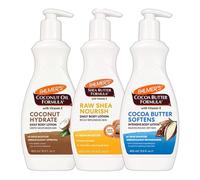 Palmer's Body Lotion Trio Pack with Vitamin E - Coconut Hydrate, Raw Shea Nourish, and Cocoa Butter Heals & Softens - 400ml Bottles, 48-Hour Moisture, Dermatologist Approved, Daily Skin Therapy