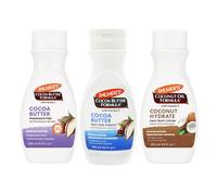 Palmer's Cocoa Butter & Coconut Oil Bundle | 3 x 250ml Lotions | Fragrance-Free, Daily Skin Formula & Coconut Hydrate | Hydrating, Nourishing & Restoring | Ideal for Dry, Sensitive & All Skin Types