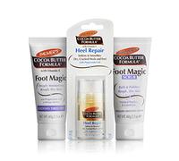Palmer's Cocoa Butter Foot Care Set | Foot Magic Cream | Heel Repair Stick | Foot Magic Scrub