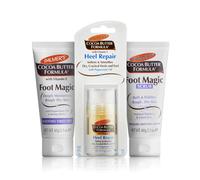 Palmer's Cocoa Butter Foot Care Set | Foot Magic Cream | Heel Repair Stick | Foot Magic Scrub