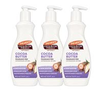 Palmer's Cocoa Butter Formula Fragrance-Free Daily Skin Therapy Lotion with Vitamin E, 400ml - Multi-Pack Options for Intense 48-Hour Moisture, Smooths Marks & Tones Skin, Softens Dry, Rough