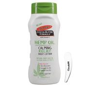 Palmers Cocoa Butter Formula Hemp Oil Calming Relief Body Lotion (235ml) with Spatula