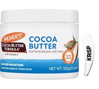 Palmer's Cocoa Butter Formula Intensive Moisturising Cream, with Vitamin E, 48 Hour Moisture, 100g, with KRISP Cosmetic Spatula