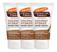 Palmer's Coconut Butter Hydrate Hand Cream Bundle 3 Pack (60g each) - Coconut Butter Hydrate Hand Cream for Very Dry Hands