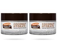 Palmer's Coconut Hydrate Facial Moisturiser (50g) Pack of 2 | Daily Face Cream with Coconut Water & Hyaluronic Acid | Lightweight Hydration for Dry, Sensitive & Dehydrated Skin | Non-Comedogenic Formu