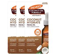 Palmer's Coconut Monoi Luminous Hydration Facial Oil (30ml) Pack 3