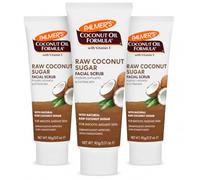 Palmer's Coconut Oil Formula Coconut Sugar Facial Scrub Exfoliator, 3.17 Ounces (Pack of 3)
