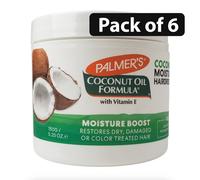 Palmer's Coconut Oil Formula Moisture Boost Gro Treatment 5.25 oz 150g X 6