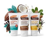 Palmers Hand Cream Multipack 3 Pack, Cocoa Butter Coconut Oil Shea Butter Hand Moisturiser Bundle, Deep Moisturising Hand Cream Gift Set for Dry Skin, Dermatologist Tested, 3 x 60g Tubes