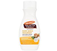 Palmer's Raw Shea Nourish Daily Body Lotion with Vitamin E, Vanilla Scent, 48 Hour Moisture, Deep Hydration for Dry Skin, Non-Greasy Nourishing Lotion, Skin Softening Formula, Dermatologist Approved,