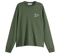 Palmes Men's Pennant Longsleeve T-Shirt Green