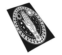 Palmistry Hand Hand Towels Vintage Fortune Teller Hand with Palmistry Diagram Halloween Sun Eye Moon Planet Star Soft Absorbent Hand Towel Spa Gym Hotel Bath Bathroom Shower Towel