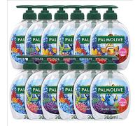 Palmolive Aquarium Liquid Hand Soap 300ml, helps to wash away dirt and bacteria, comes in four fun underwater designs, ingredients of 96% natural origin, 98% biodegradable formula