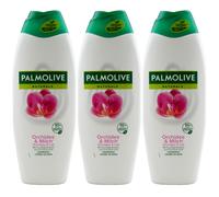 Palmolive Cream Bath Orchid & Milk 3 X 650ML Vegan 95% Natural Origin
