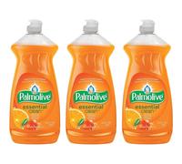 Palmolive Essential Clean Dishwashing Liquid Value Pack Orange Tangerine - 28 Fl Oz / 828 mL x 3 Pack