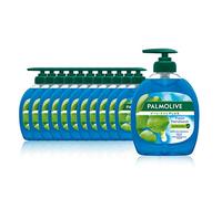 Palmolive Hygiene-Plus Fresh Soap 12 x 300 ml Antibacterial Eucalyptus Fragrance for All Skin Types Liquid Hand Soap