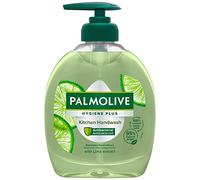 Palmolive Hygiene-Plus Kitchen Soap 12 x 300 ml Anti-Bacterial Neutralises Kitchen Odours Lime Fragrance Liquid Hand Soap