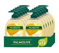Palmolive Liquid Hand Cleanser Without Soap Milk and Honey, Cleaning and Care For Your Hands, 12 Bottles 300ml