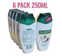 Palmolive Naturals Coconut & Moisturising Milk Shower Cream Vegan Formula, 6x