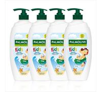 Palmolive Naturals Kids Shower Gel 4x750ml pump vitamin E body wash to...
