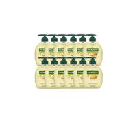 Palmolive Naturals Milk & Honey Liquid Hand Soap 12x300ml multipack, vitamin E hand soap to nourish skin, leaves hands feeling soft, with plant-based
