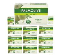 Palmolive Naturals Sop Bar Moisture With Olive Milk, Sop Bars (Pack Of 12), Vegan So ap Natural Origin Biodegradable So ap For Body Hands And Face