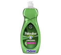 Palmolive, Original Washing Up Liquid, Active Mousse Almond, 750 ml | Liquid dishwashing product, ultra-degreasing active foam formula, very gentle on the skin, comforting almond fragrance