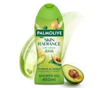 Palmolive Skin Radiance Avocado & Honey Body Wash Shower Gel 450ml | With superfood avocado extract, contains 100% natural AHA, gently exfoliates, with glycerin to hydrate skin, brightens skin.