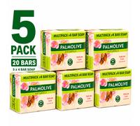Palmolive Soap Almond Milk 20 Bars 5 Pack Bulk Value Delicate Care