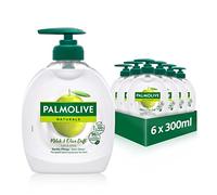 Palmolive Soap Naturals Milk and Olive 6 x 300 ml for all skin types, hand soap, liquid soap