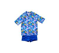 Palms UPF50+ Sunsafe Rash Top & Shorts Set H2O Cobalt 5-6 Years