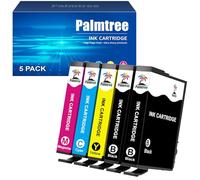 Palmtree 604 XL Ink Cartridges Multipack High Yield Compatible with Epson 604 604XL for Epson Expression Home XP-2200 XP-2205 XP-3200 XP-3205 XP-4205 Workforce WF-2910 WF-2930 WF-2935 WF-2950(5 Pack)