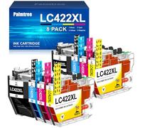 Palmtree LC422XL Ink Cartridges Multipack Replacement for Brother LC422XL LC422 LC-422XL VAL Compatible with Brother MFC-J5340DW MFC-J5345DW MFC-J5740DW MFC-J6940 MFC-J6540DW 8 pack