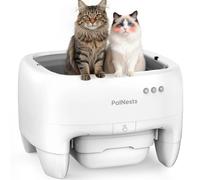 PalNests Self Cleaning Cat Litter Tray, Open-Top Automatic Cat Litter Box