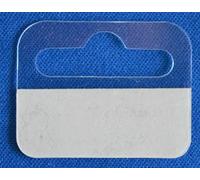 PALO 500 Sticky Euro Hook Slot Hang Hanging Retail Tabs 41mm x 32mm with Strong Adhesive