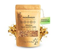 Palo Santo Chips - 100% Pure Premium Peruvian, 4 oz, for Cleansing - Natural and Ethically Sourced, Enhance Your Yoga & Spiritual Practices (Bursera Graveolens)