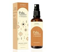 Palo Santo & Cinnamon Smudge Spray by Aromafume | 1 x 100ml / 3.38 fl oz l Aromatherapy | With Essential oils | Room Linen Spray | Natural Air fresheners for home | Spiritual Meditation Accessories