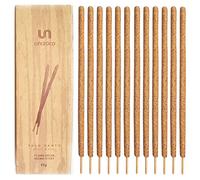 Palo Santo Incense Sticks | 12 Hand Rolled Palo Santo Resin Incense Sticks Large 9.8" | for Healing, Meditating, and Whole-Body Stress Relief & Support |100% Wild Natural from Ecuador