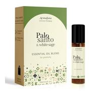 Palo Santo & White Sage Essential Oil Roll-On by Aromafume | 1 x 10ml / 0.33 fl oz | Aromatherapy Oils | Natural Roll On Perfume | Spiritual Meditation Accessories