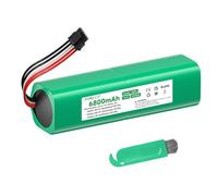 Palogreen 14.4 V/6800 mAh Battery for Dreame L40s Pro Ultra, L40 Ultra, X40 Pro Ultra, Bot X30 Ultra, L30 Ultra, RCXE0307, RLX56CE, RLX63CE, RLX63CE-2, R2416-4S2P-HPLS Vacuum Cleaner Battery