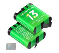 Palogreen 2400mAh Batteries for Gopro Hero 13 Black - 3.89V Rechargeable Lithium Battery with High Capacity, Compatible with the Original Charger, Long Battery Life, No Memory Effect