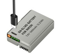 Palogreen ENEL14 Replacement Batteries with USB-C Charging Cable for Nikon D5600, D5100, D5200, D5300, D5500, D3200, D3400, D3500, Coolpix P7100, P7200 (1Pcs)