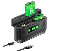 Palogreen Hero 13 Charger for Battery Hero 13 Black, Mission 1, Mission 1 Pro - Charger with LCD Display, TF Card Slot, Low Temperature Suitable, Pocket Size Charger (Battery Not Included)