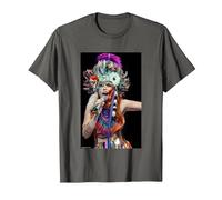 Paloma Faith Singing Live Latitude Fest by Everard Smith T-Shirt, Men, Asphalt Grey, Large