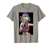 Paloma Faith Singing Live Latitude Fest by Everard Smith T-Shirt, Men, Slate Grey, Large