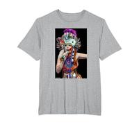 Paloma Faith Singing Live Latitude Fest by Everard Smith T-Shirt, Men's Big and Tall, Heather Grey, 3X Tall