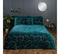 Paloma Jacquard Duvet Cover Set - Emerald / Single